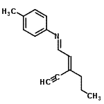 CAS 登录号:819081-64-6, (1E,2Z)-3-乙炔基-N-(4-甲基苯基)-2-己烯-1-亚胺