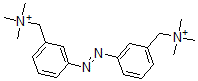CAS#: 81931-05-7, 3,3'-Bis(alpha-(trimethylammonium)methyl)azobenzene