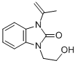 CAS#: 81942-81-6, 1,3-Dihydro-1-(2-Hydroxyethyl)-3-(1-Methylethenyl)-2H-Benzimidazol-2-One
