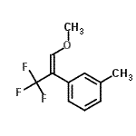 CAS#: 819865-99-1, 1-Methyl-3-[(1E)-3,3,3-trifluoro-1-methoxy-1-propen-2-yl]benzene
