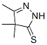 CAS 登录号：81991-00-6， 2,4-二氢-4,4,5-三甲基-3H-吡唑-3-硫酮