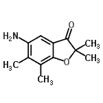 CAS#: 820257-61-2, 5-Amino-2,2,6,7-tetramethyl-1-benzofuran-3(2H)-one