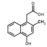 CAS#: 820258-42-2, (4-Hydroxy-2-methyl-1-naphthyl)acetic acid