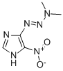 CAS 登录号：82039-94-9， 4-(3,3-二甲基三氮烯基)-5-硝基咪唑