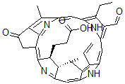 CAS#: 82040-65-1, (3S,4S)-9-Ethenyl-14-Ethyl-13-Formyl-4,8,18-Trimethy L-20-Oxo-3-Phorbinepropanoic Acid