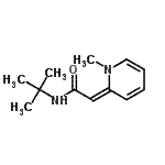 CAS#: 821021-83-4, (2Z)-N-(2-Methyl-2-propanyl)-2-(1-methyl-2(1H)-pyridinylidene)acetamide