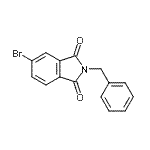 CAS#: 82104-06-1, 2-Benzyl-5-bromo-1H-isoindole-1,3(2H)-dione