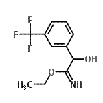CAS#: 82129-09-7, Ethyl 2-hydroxy-2-[3-(trifluoromethyl)phenyl]ethanimidate