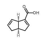 CAS 登录号：82131-22-4， (3aR,6aS)-3,3a,4,6a-四氢-1-并环戊二烯羧酸