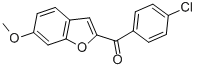 CAS#: 82158-47-2, (4-Chloro-Phenyl)-(6-Methoxy-Benzofuran-2-Yl)-Methanone