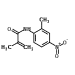 CAS 登录号：821765-39-3， 2-甲基-N-(2-甲基-4-硝基苯基)丙烯酰胺