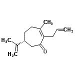CAS#: 821777-88-2, (6R)-2-Allyl-6-isopropenyl-3-methyl-2-cyclohepten-1-one