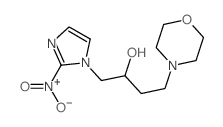 CAS#: 82204-64-6, alpha-[(2-Nitro-1H-Imidazol-1-Yl)Methyl]-4-Morpholine-1-Propanol