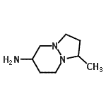 CAS#: 82222-18-2, 1-Methylhexahydro-1H-pyrazolo[1,2-a]pyridazin-6-amine