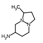 CAS#: 82222-19-3, 3-Methylhexahydro-1H-pyrazolo[1,2-a]pyridazin-6-amine