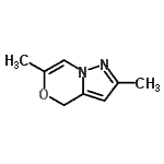 CAS#: 82235-73-2, 2,6-Dimethyl-4H-pyrazolo[5,1-c][1,4]oxazine