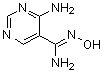 CAS#: 82302-18-9, 4-Amino-N'-hydroxy-5-pyrimidinecarboximidamide
