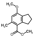 CAS 登录号：823180-92-3， 甲基7-甲氧基-5-甲基-4-茚满羧酸酯