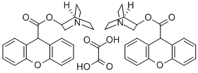 CAS#: 82326-74-7, 3-Quinuclidinylxanthene-9-carboxylic acid hemioxalate salt