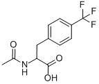CAS 登录号：82337-58-4， N-乙酰基-3-(4-三氟甲基)苯丙氨酸