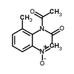 CAS 登录号：82344-53-4， N-乙酰基-N-(2-甲基-6-硝基苯基)乙酰胺