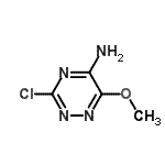 CAS#: 824-57-7, 3-Chloro-6-methoxy-1,2,4-triazin-5-amine