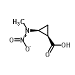 CAS#: 82403-63-2, (1R,2S)-2-[Methyl(nitro)amino]cyclopropanecarboxylic acid