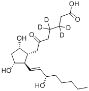 CAS#: 82414-64-0, (9alpha,11alpha,13E,15S)-9,11,15-Trihydroxy-6-Oxo-Prost-13-En-1-Oic-3,3,4,4-D4acid