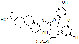 CAS#: 82420-81-3, 4-Amino-N-Fluorescein Isothiocyanate-17-Estradiol