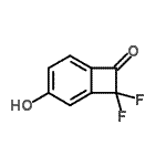 CAS#: 82431-25-2, 8,8-Difluoro-3-hydroxybicyclo[4.2.0]octa-1,3,5-trien-7-one