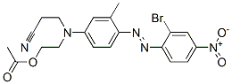 CAS#: 82457-19-0, 2-[4-[(2-Bromo-4-Nitrophenyl)Azo]-N-(2-Cyanoethyl)-3-Methylanilino]Ethyl Acetate