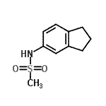 CAS#: 82471-86-1, N-(2,3-Dihydro-1H-inden-5-yl)methanesulfonamide