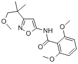CAS 登录号:82558-74-5, 2,6-二甲氧基-N-(3-(2-甲氧基-1,1-二甲基乙基)-5-异恶唑基)苯甲酰胺