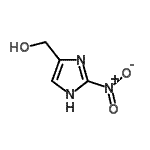 CAS 登录号：82594-81-8， (2-硝基-1H-咪唑-5-基)甲醇