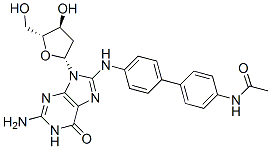 CAS#: 82682-88-0, 8-((4'-(Acetylamino)(1,1'-Biphenyl)-4-Yl)Amino)-2'-Deoxy-Guanosine