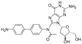 CAS#: 82682-89-1, 8-(Acetyl(4'-Amino(1,1'-Biphenyl)-4-Yl)Amino)-2'-Deoxy-Guanosine