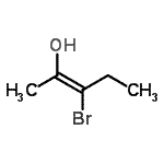 CAS#: 82687-33-0, (2E)-3-Bromo-2-penten-2-ol