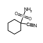 CAS#: 82691-75-6, 1-Cyanocyclohexanesulfonamide
