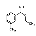 CAS 登录号：827-63-4， 乙基3-甲基苯甲亚氨酸酯