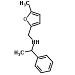 CAS#: 827034-23-1, N-[(5-Methyl-2-furyl)methyl]-1-phenylethanamine