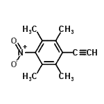 CAS#: 827319-19-7, 1-Ethynyl-2,3,5,6-tetramethyl-4-nitrobenzene