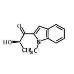 CAS#: 827322-61-2, (2R)-2-Hydroxy-1-(1-methyl-1H-indol-2-yl)-1-propanone