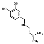 CAS 登录号：827329-39-5， 4-({[2-(二甲基氨基)乙基]氨基}甲基)-1,2-苯二酚