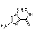 CAS#: 827588-67-0, 4-Amino-N,1-dimethyl-1H-imidazole-2-carboxamide