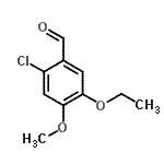 CAS#: 827595-34-6, 2-Chloro-5-ethoxy-4-methoxybenzaldehyde