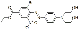 CAS#: 82760-41-6, Ethyl 4-[[4-[Bis(2-Hydroxyethyl)Amino]Phenyl]Azo]-3-Bromo-5-Nitrobenzoate