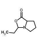 CAS#: 827624-08-8, 3-Ethyltetrahydro-1H-pyrrolo[1,2-c][1,3]oxazol-1-one