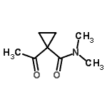 CAS#: 82769-88-8, 1-Acetyl-N,N-dimethylcyclopropanecarboxamide