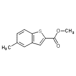 CAS#: 82787-69-7, Methyl 5-methyl-1-benzothiophene-2-carboxylate