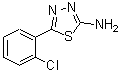 CAS#: 828-81-9, 5-(2-Chlorophenyl)-1,3,4-thiadiazol-2-amine